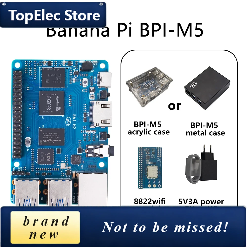 Комплект TopElec Banana PI BPI – обзор и цена Banana Pi Bpi-M5